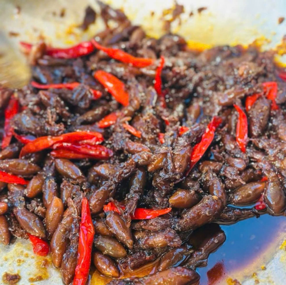 Mực Sữa Rim Mắm