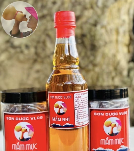 1 Mắm Nhỉ 500ml + 2 Mắm Mực 1kg