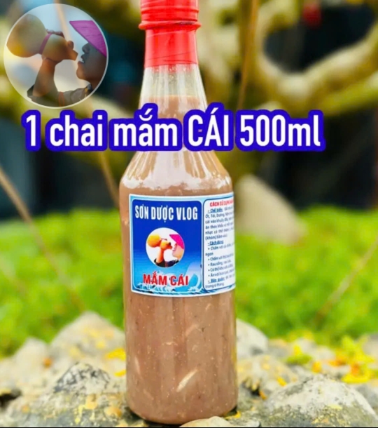 Mắm Cái Đặc Sản Bình Định Sơn Dược Chai 500ml